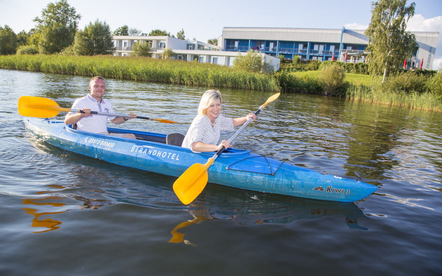 Kajak fahren, Foto: Harry Müller