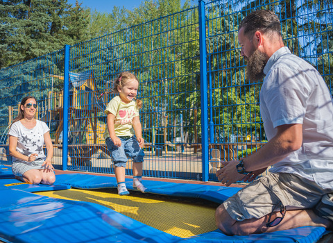 Trampolin für Kleinkinder, Foto: Christian Große