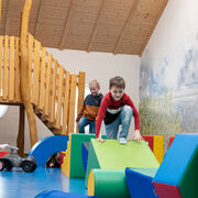 Bausteine im Indoorspielplatz, Foto: Gl&uuml;cksfoto GbR - Rico Schwarze