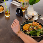 Essen im Restaurant Seestern, Foto Rico Schwarze - Gl&uuml;cksfoto GbR