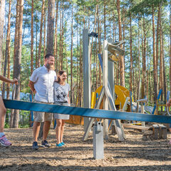 Wippe auf dem Spielplatz am Kulturschiff, Foto: Christian Gro&szlig;e