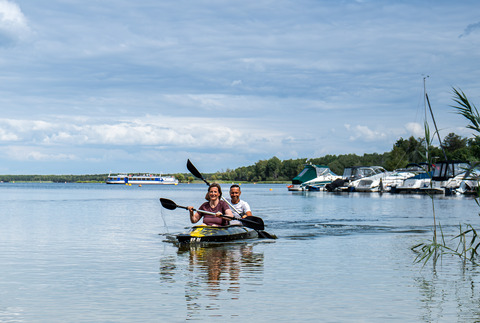 Kajakverleih im Komfortcamping, Foto: Rico Schwarze - Glücksfoto GbR