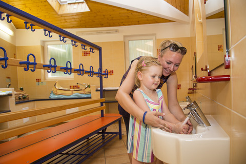 Kinderwaschland im Familienpark, Foto: Harry Müller