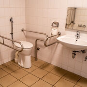 Barrierefreies WC, Foto: Christian Gro&szlig;e