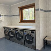 Digitale Waschmaschinen und Trockner mit WeWash, Foto: Julia Kussatz