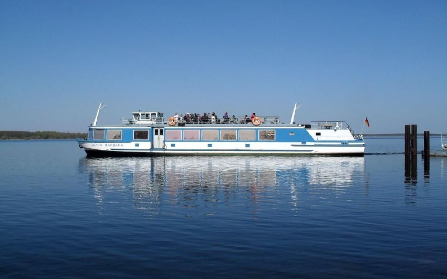 Fahrgastschiff Santa Barbara, Foto:  Reederei Löwa, Lizenz:  Reederei Löwa