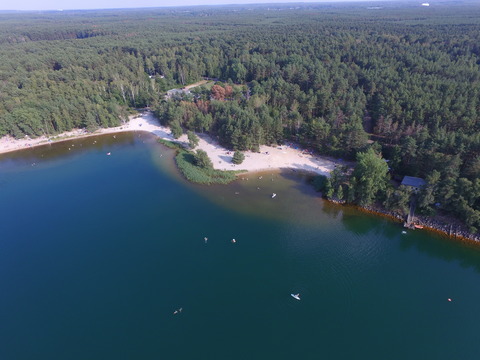 Luftaufnahme vom Seestrand Südsee, Foto: LSB