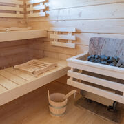 Saunakabine, Foto: Gl&uuml;cksfoto GbR - Rico Schwarze