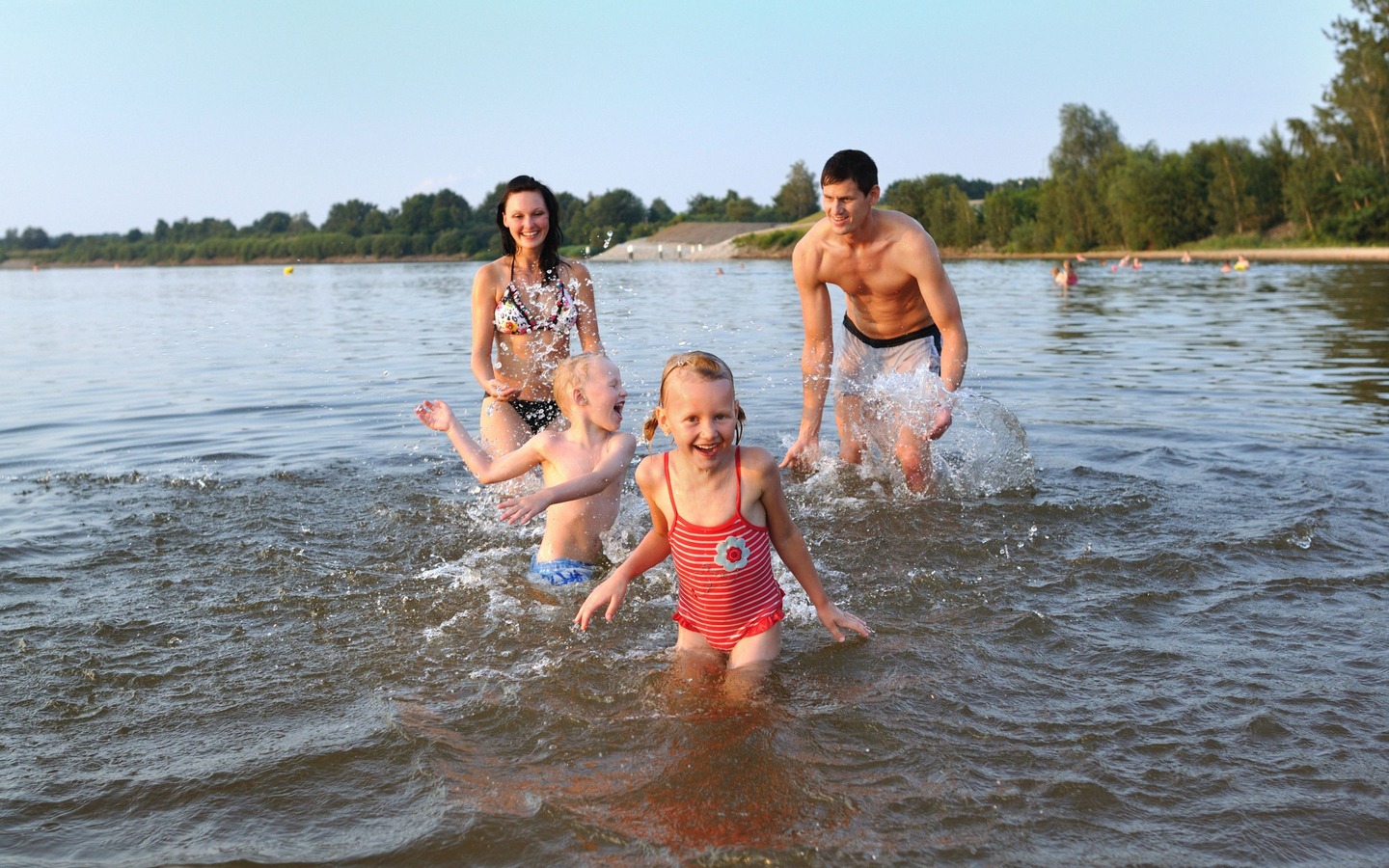 Badespaß am Senftenberger See, Foto: Nada Quenzel