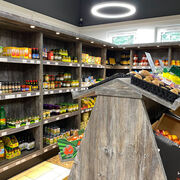 Obst, Gem&uuml;se und Lebensmittel im Seesternmarkt, Foto: Julia Kussatz