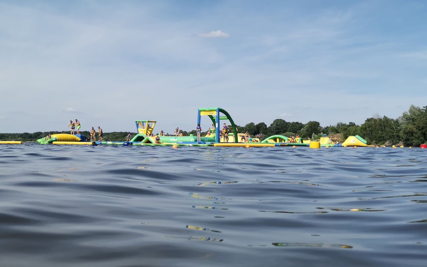 Wassersportpark, Foto: Dana Kersten, Lizenz: Touristinformation Senftenberg