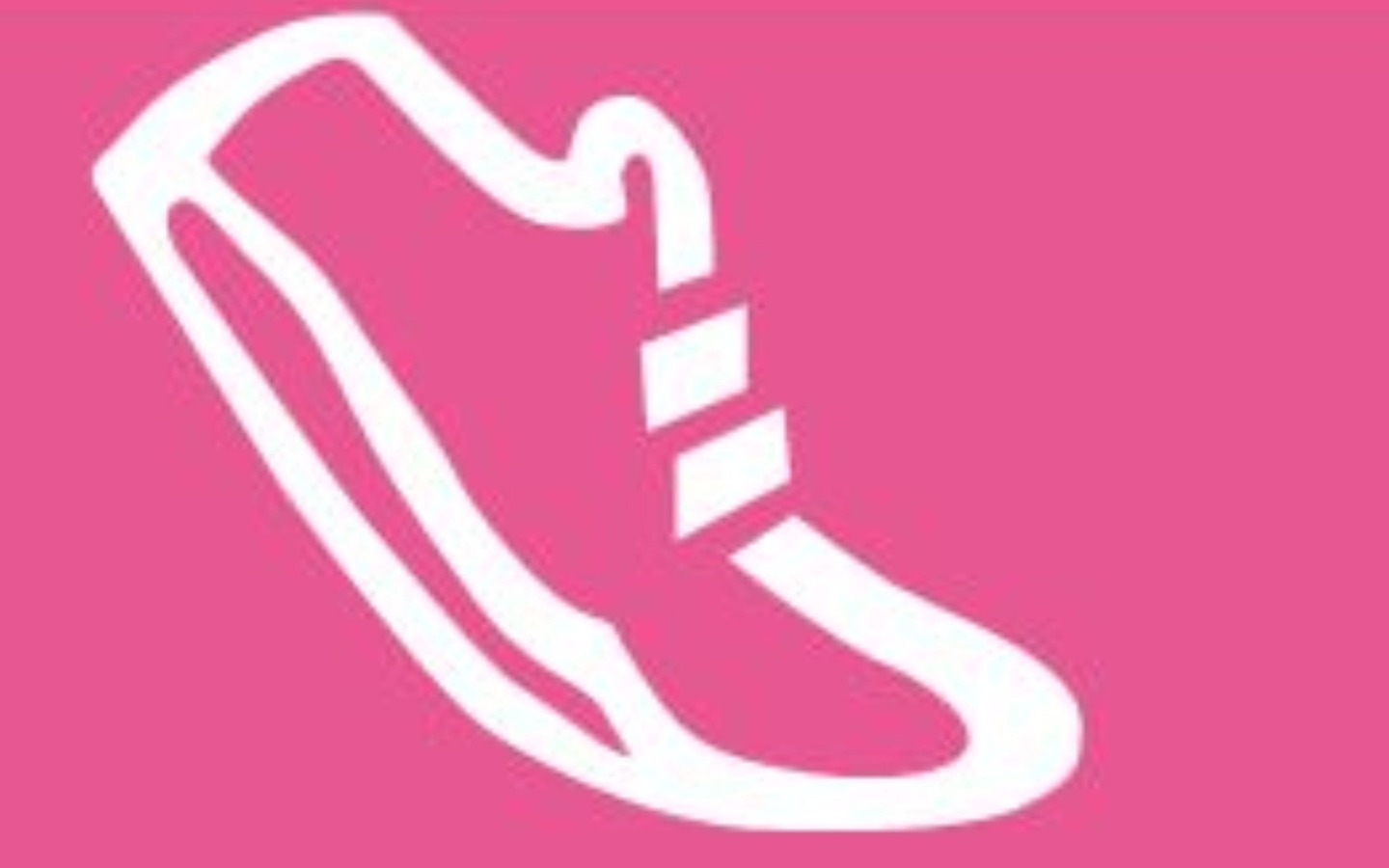 Markierung_Schuh pink, Foto: Stadt Senftenberg, Lizenz: Stadt Senftenberg