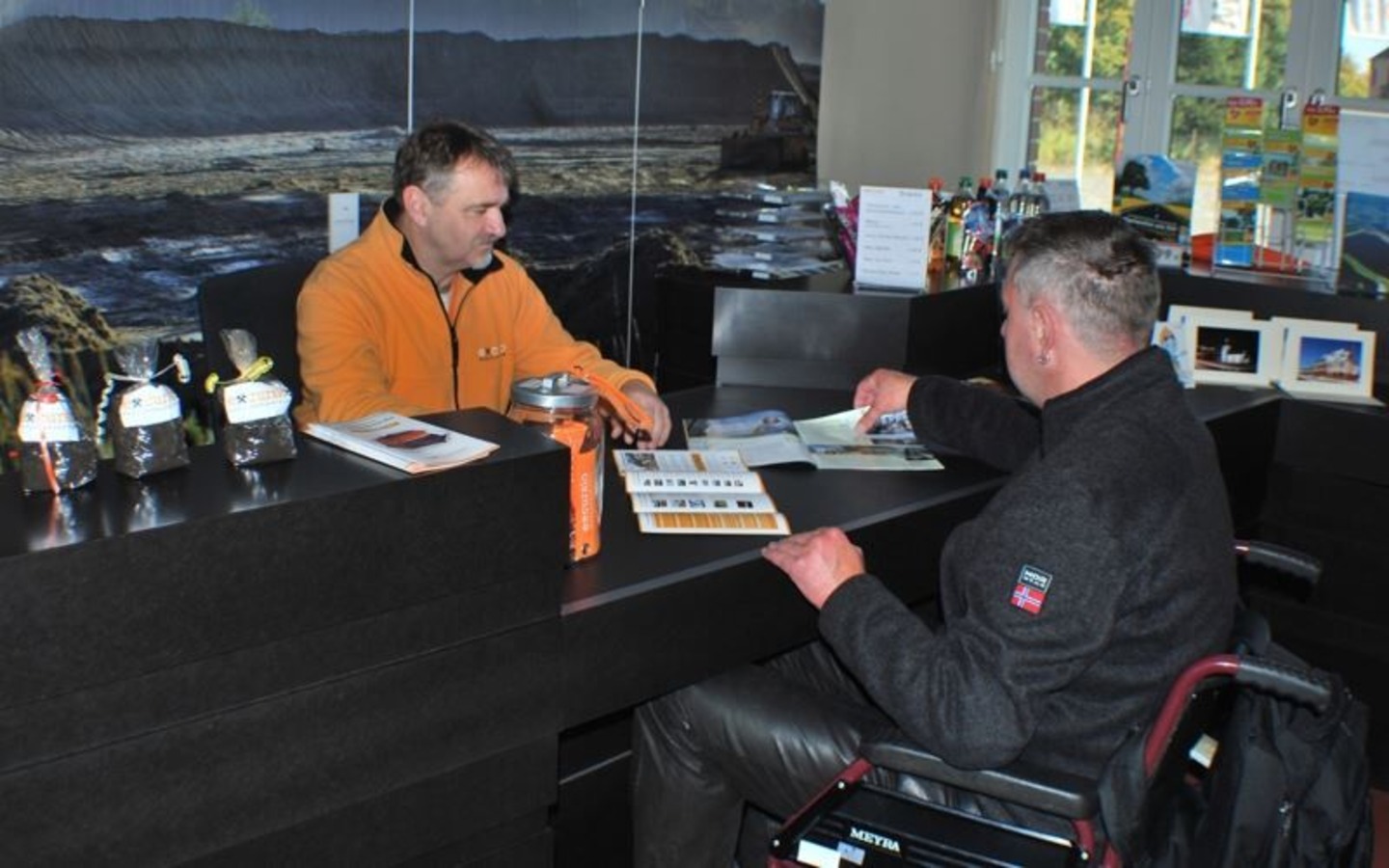 excursio-Besucherzentrum in Welzow - Innenansicht, Foto: Bergbautourismus-Verein "Stadt Welzow" e.V.