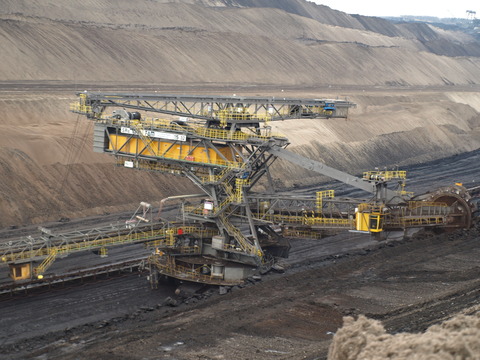 Aktiver Tagebau Welzow-Süd, Foto: LSB