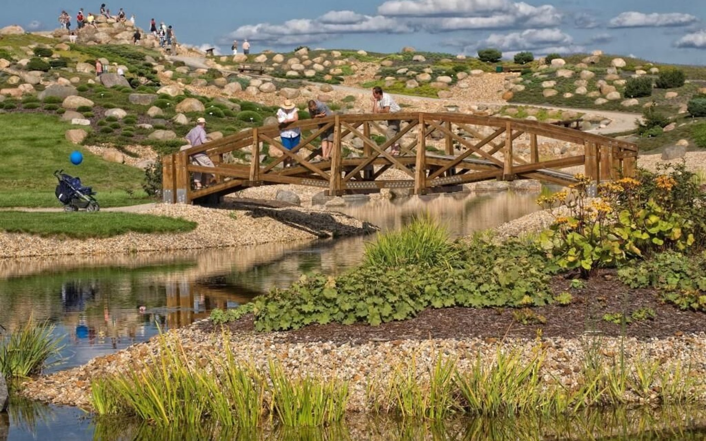 Findlingspark Nochten, Foto: H. P. Berwig, Lizenz: Förderverein Findlingspark