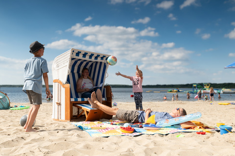 Spaß am Seestrand Großkoschen, Foto: Glücksfoto GbR - Rico Schwarze
