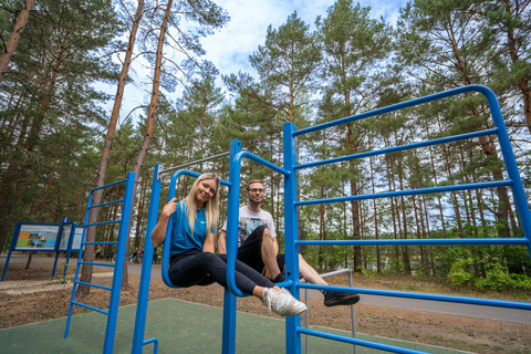 Aktivfeld am Aussichtsturm Südsee, Foto: Christian Große