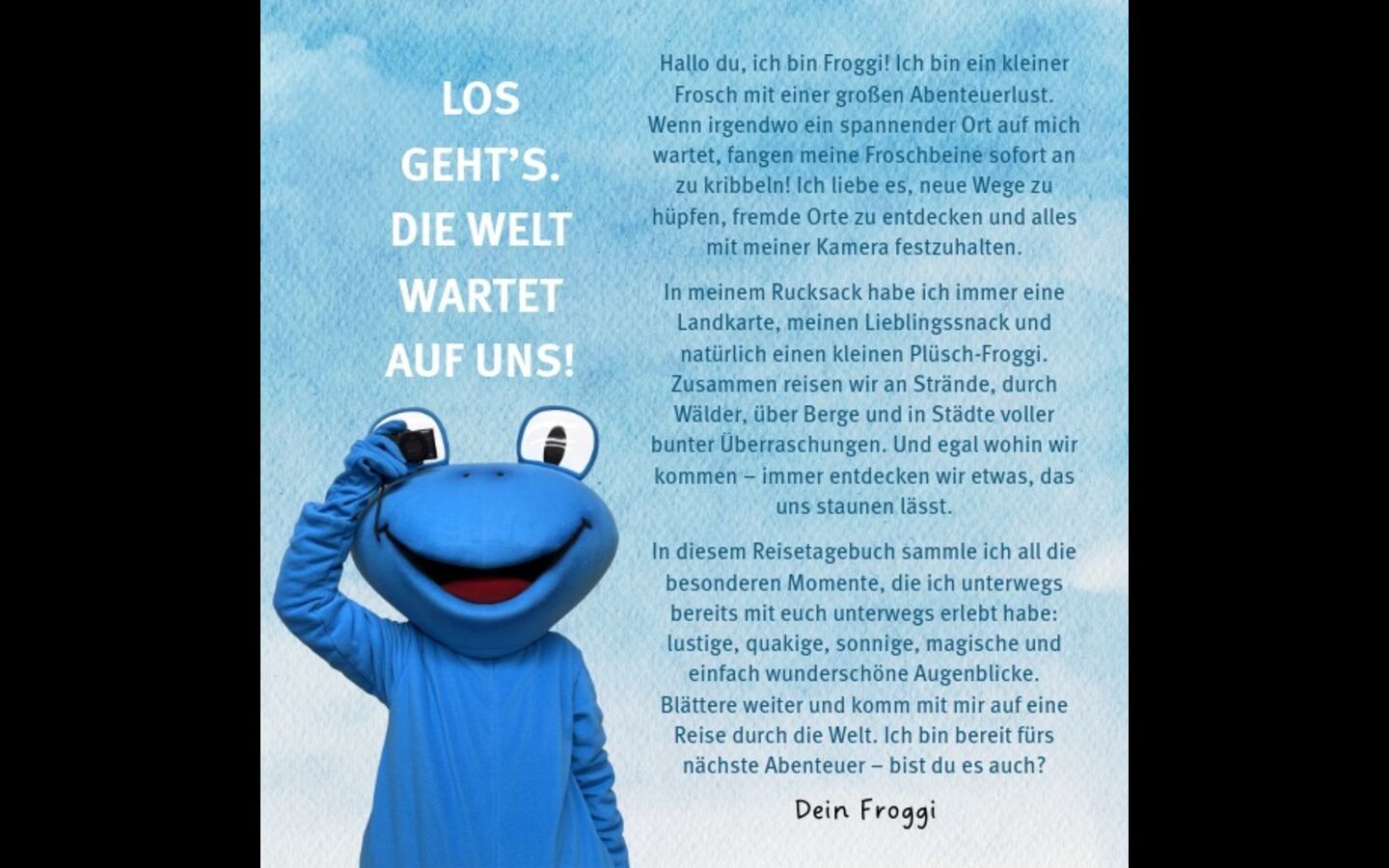Froggis Reisetagebuch (Seite 2), Copyright: LSB