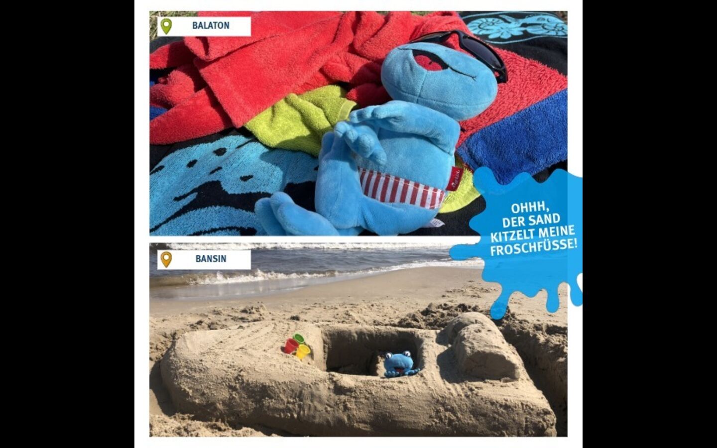 Froggis Reisetagebuch (Seite 4), Copyright: LSB