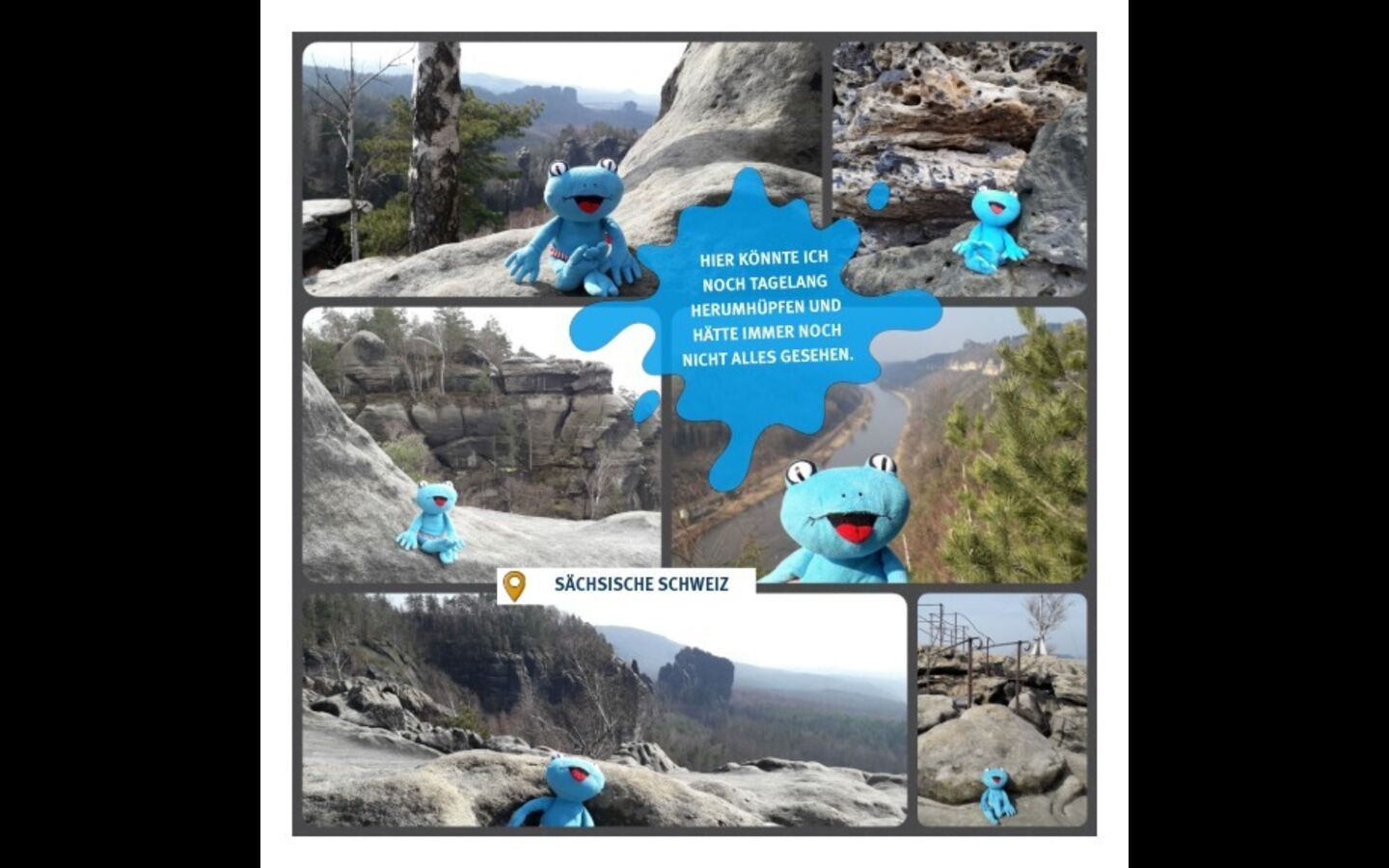 Froggis Reisetagebuch (Seite 12), Copyright: LSB