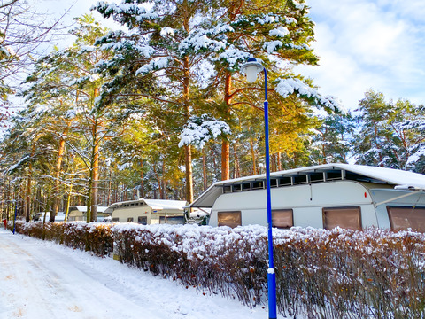 Camping im Winter, Foto: Julia Kussatz