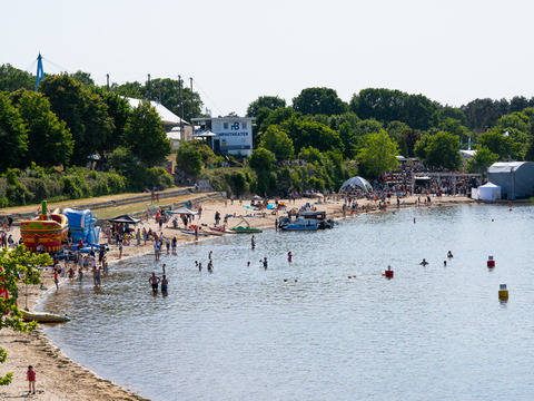 Festgelände 50 Jahre Senftenberger See, Foto: Christian Große